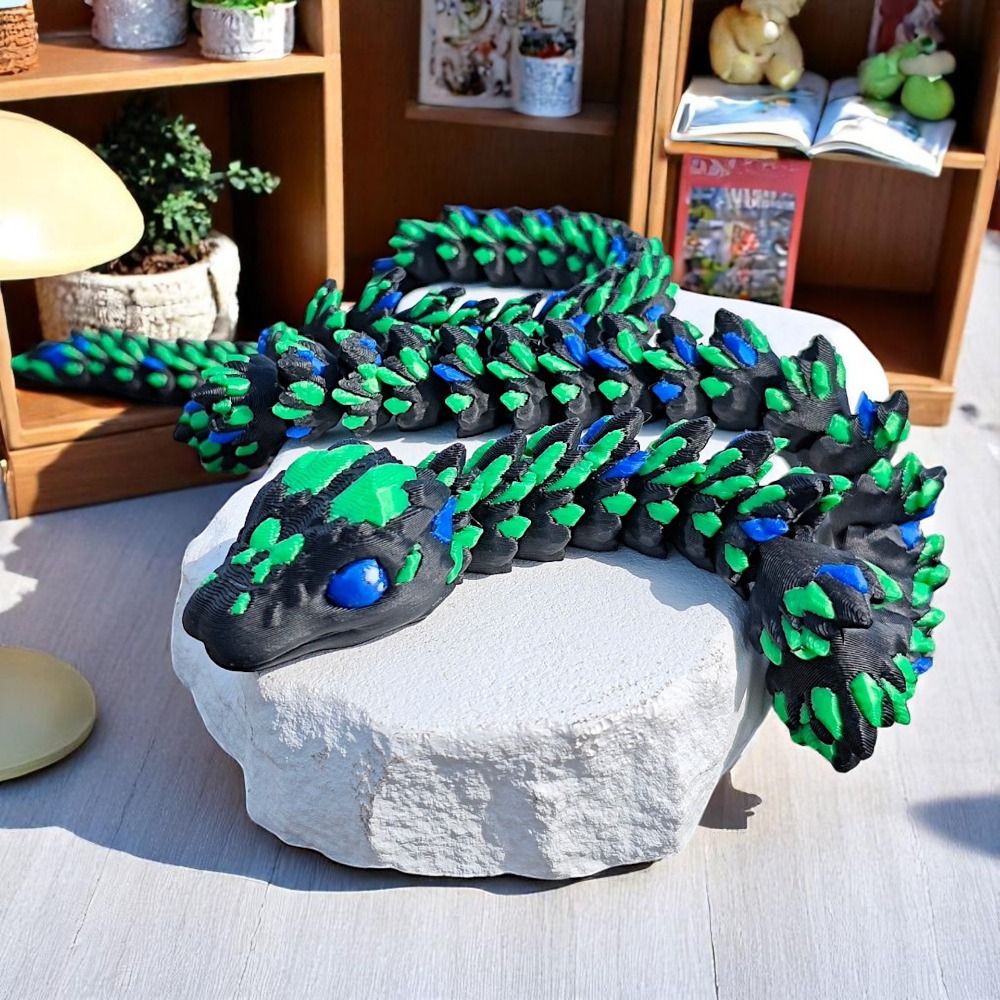 3D Printing Joint - Simulated Eye 3D Printed Snake Snake