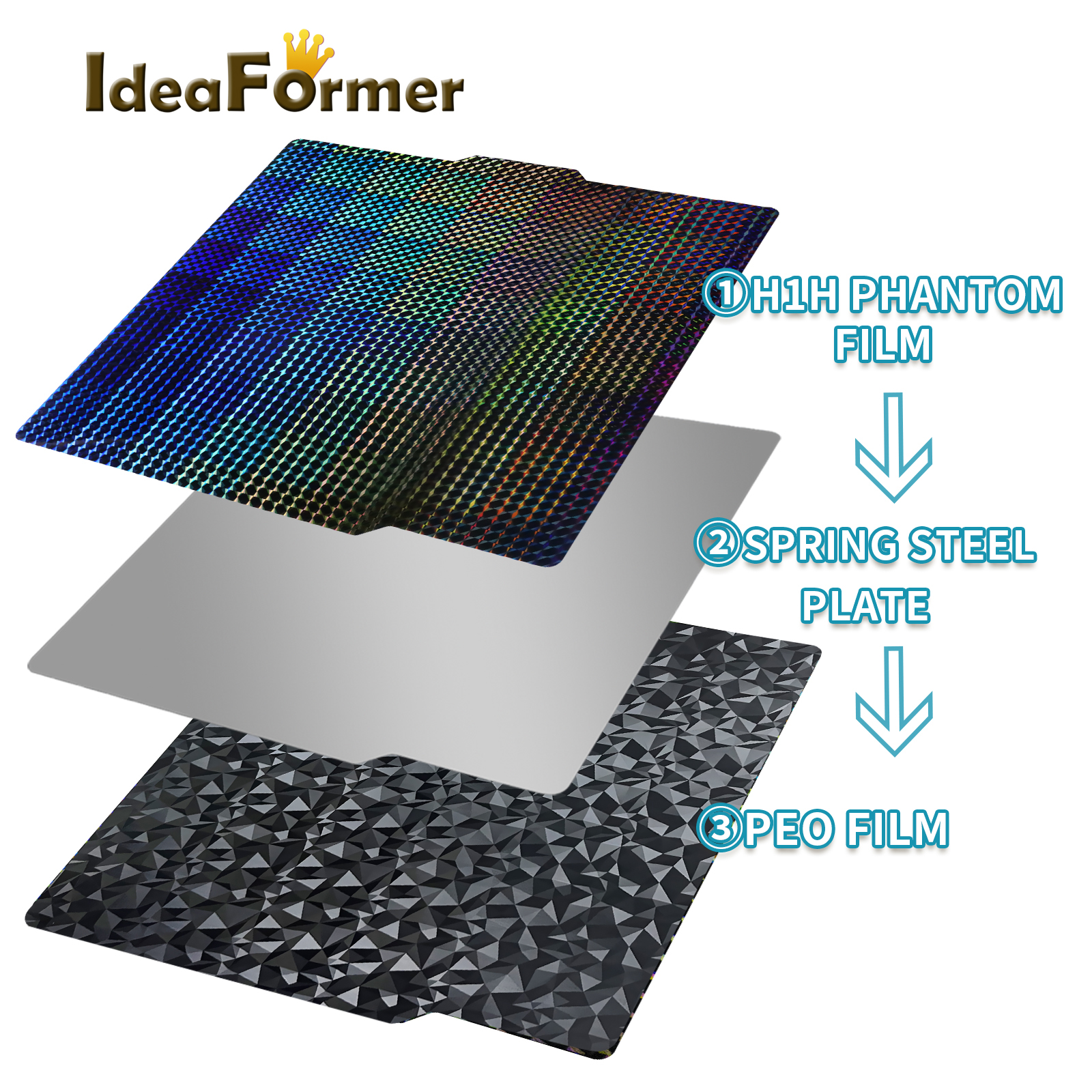 257x257 PEK Plate For Bambulab - Pei Sheet บทวิจารณ์และราคา