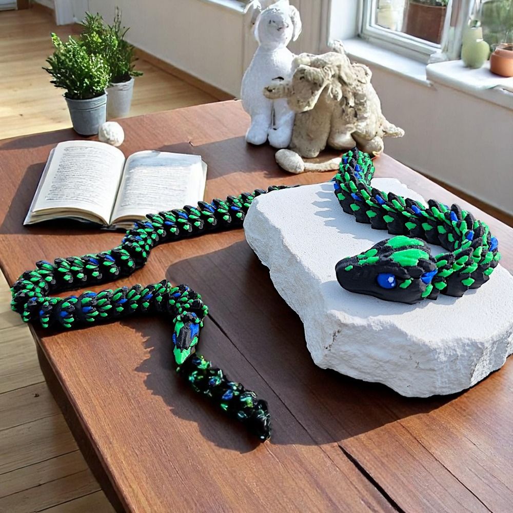 Simulated Eye 3D Printed Snake - 3D Printing Joint บทวิจารณ์และราคา