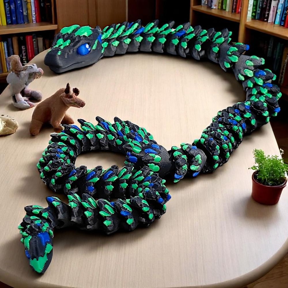 Simulated Eye 3D Printed Snake - 3D Printing Joint บทวิจารณ์และราคา