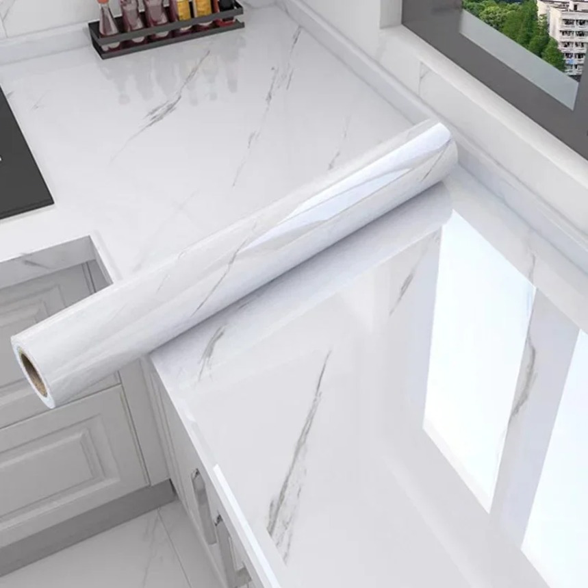 Modern Waterproof Marble Wallp - 3D Printing Quotes บทวิจารณ์และราคา