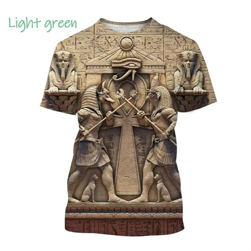 Summer New Pharaoh 3D Print T- - 3D Printing Industrial บทวิจารณ์และราคา