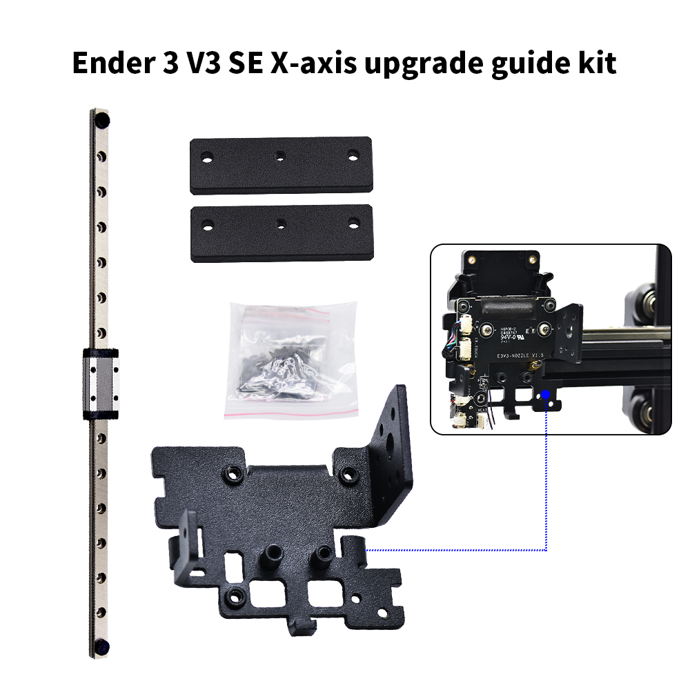 Ender-3 v3 SE Y-axis Dual Line - 3D Printing X Axis บทวิจารณ์และราคา