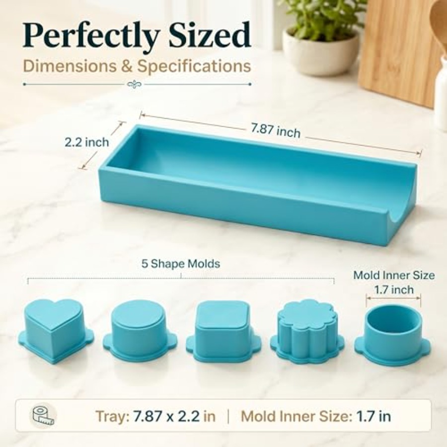 5 PCS Cake Pop Mold Set with 7 - 3D Printing Aluminium บทวิจารณ์และราคา