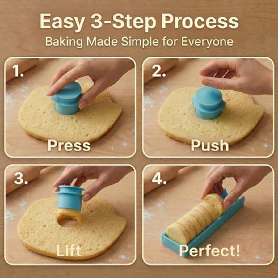 5 PCS Cake Pop Mold Set with 7 - 3D Printing Aluminium บทวิจารณ์และราคา