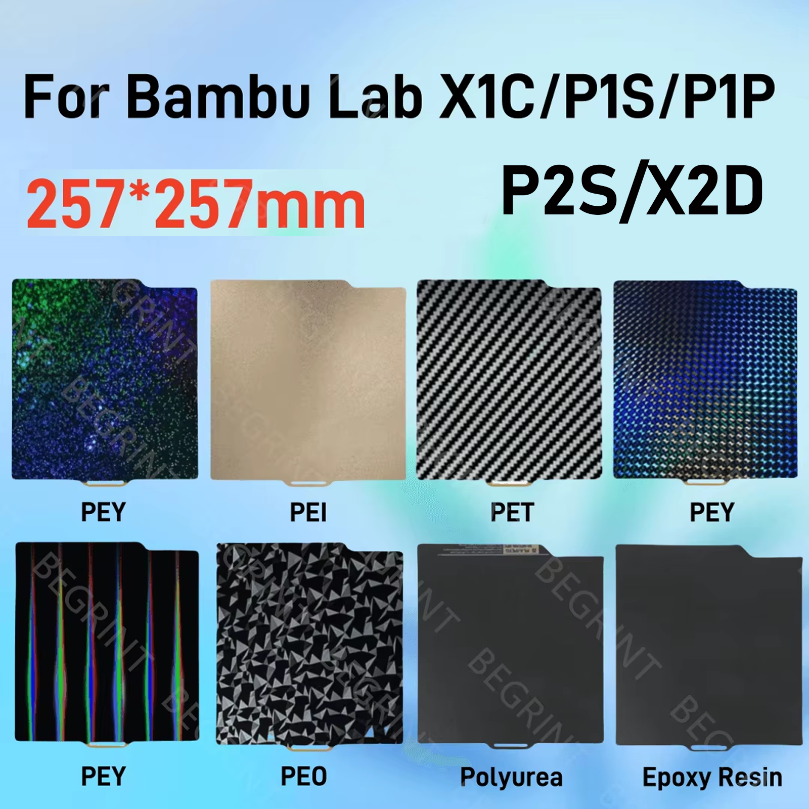 For Bambu Lab Build Plate X1C  - Pei Sheet บทวิจารณ์และราคา