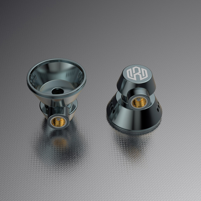 Flat-headphone 15.4mm Wind Chi - 3D Printing Aluminium บทวิจารณ์และราคา