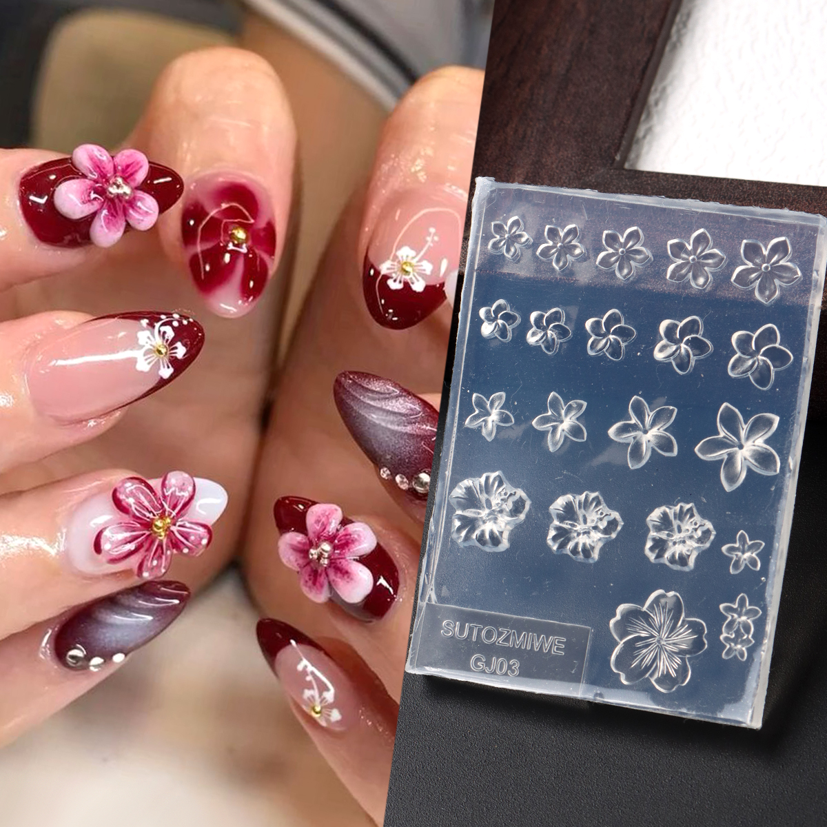 Hibiscus Island Flower Silicon - 3D Printing Template บทวิจารณ์และราคา