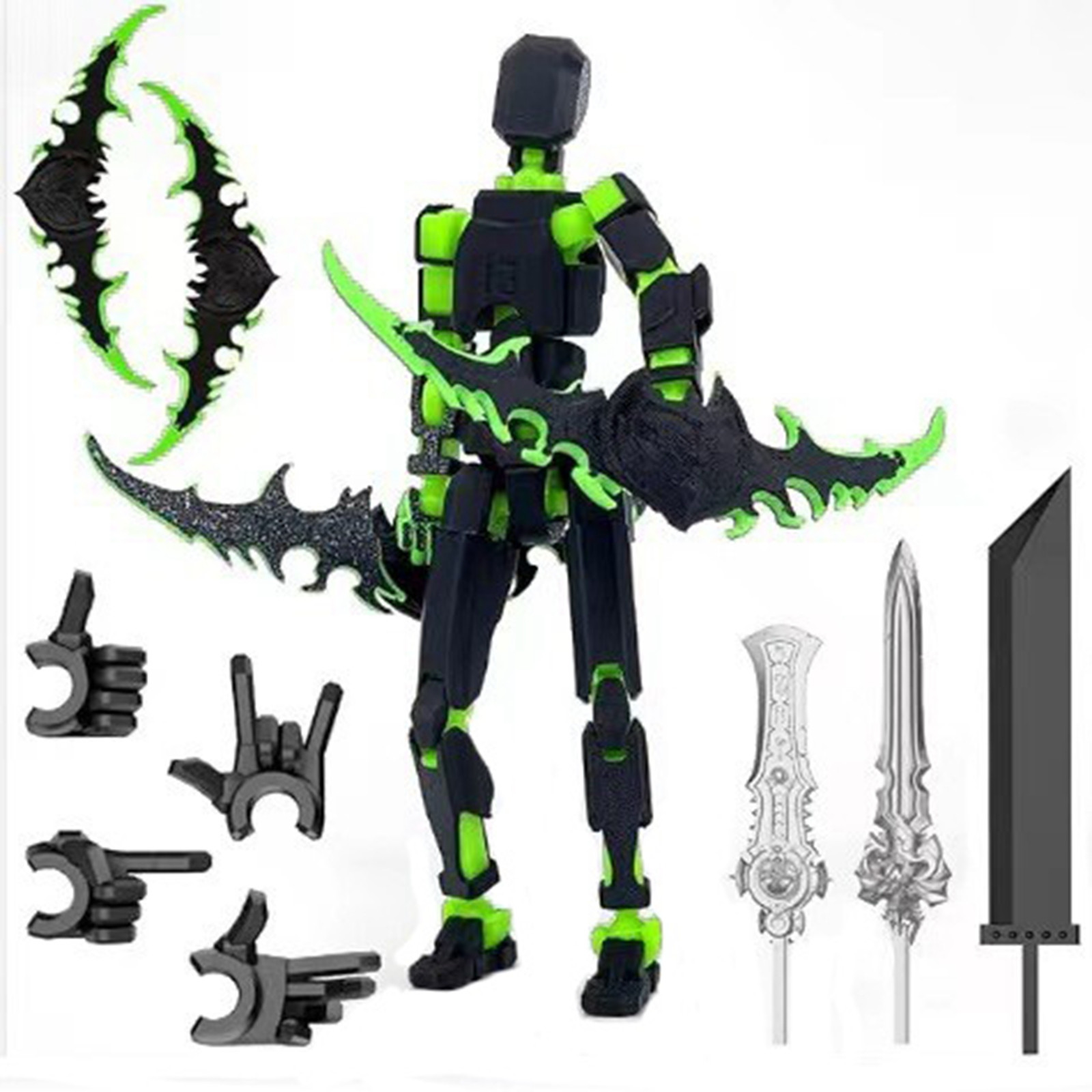Titan 13 With Wings Figure Toy - 3D Printing Aluminium บทวิจารณ์และราคา