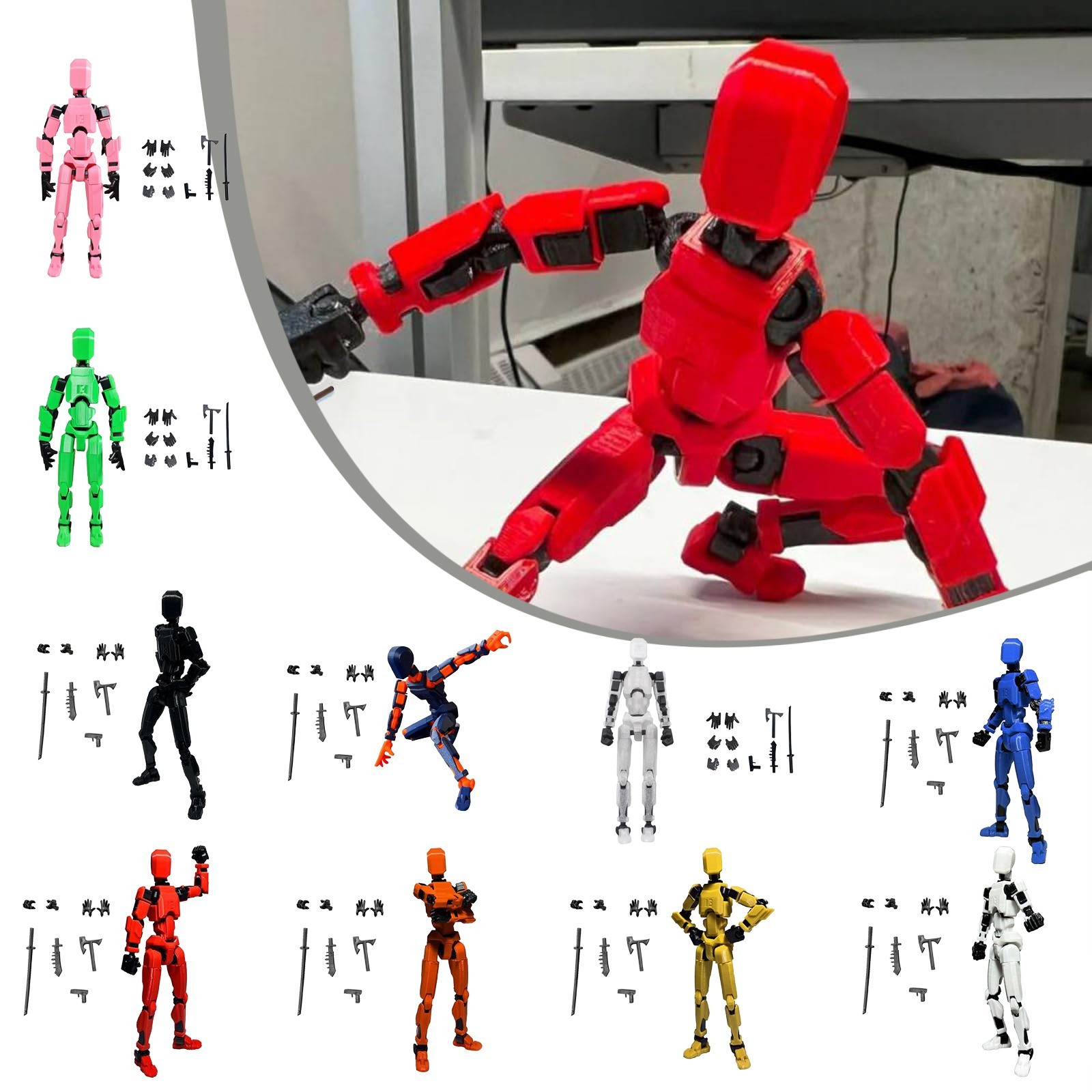 Titan 13 With Wings Figure Toy - 3D Printing Aluminium บทวิจารณ์และราคา
