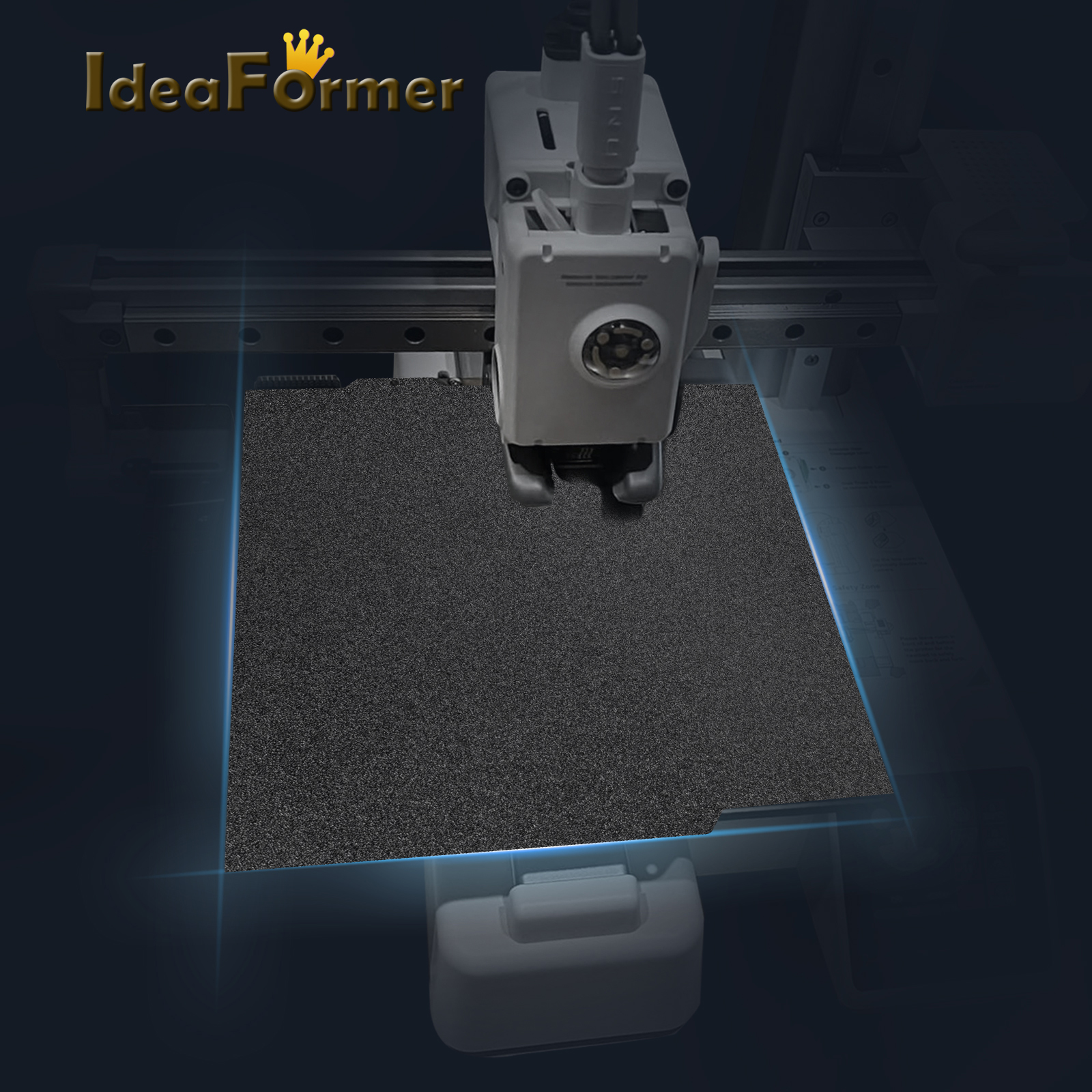 1/2PC PEI A1 Mini Black Sheet  - Pei Sheet บทวิจารณ์และราคา