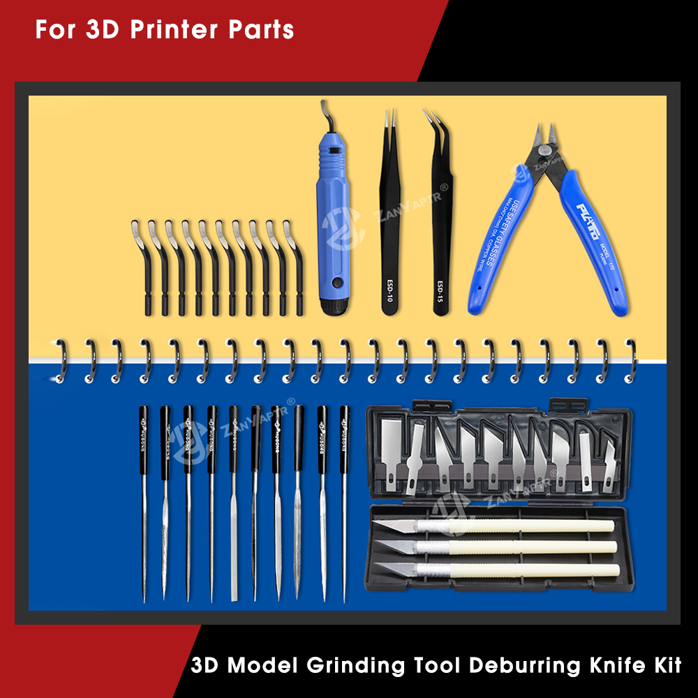 3D Model Grinding Tool Deburri - 3D Print Removal Tool บทวิจารณ์และราคา