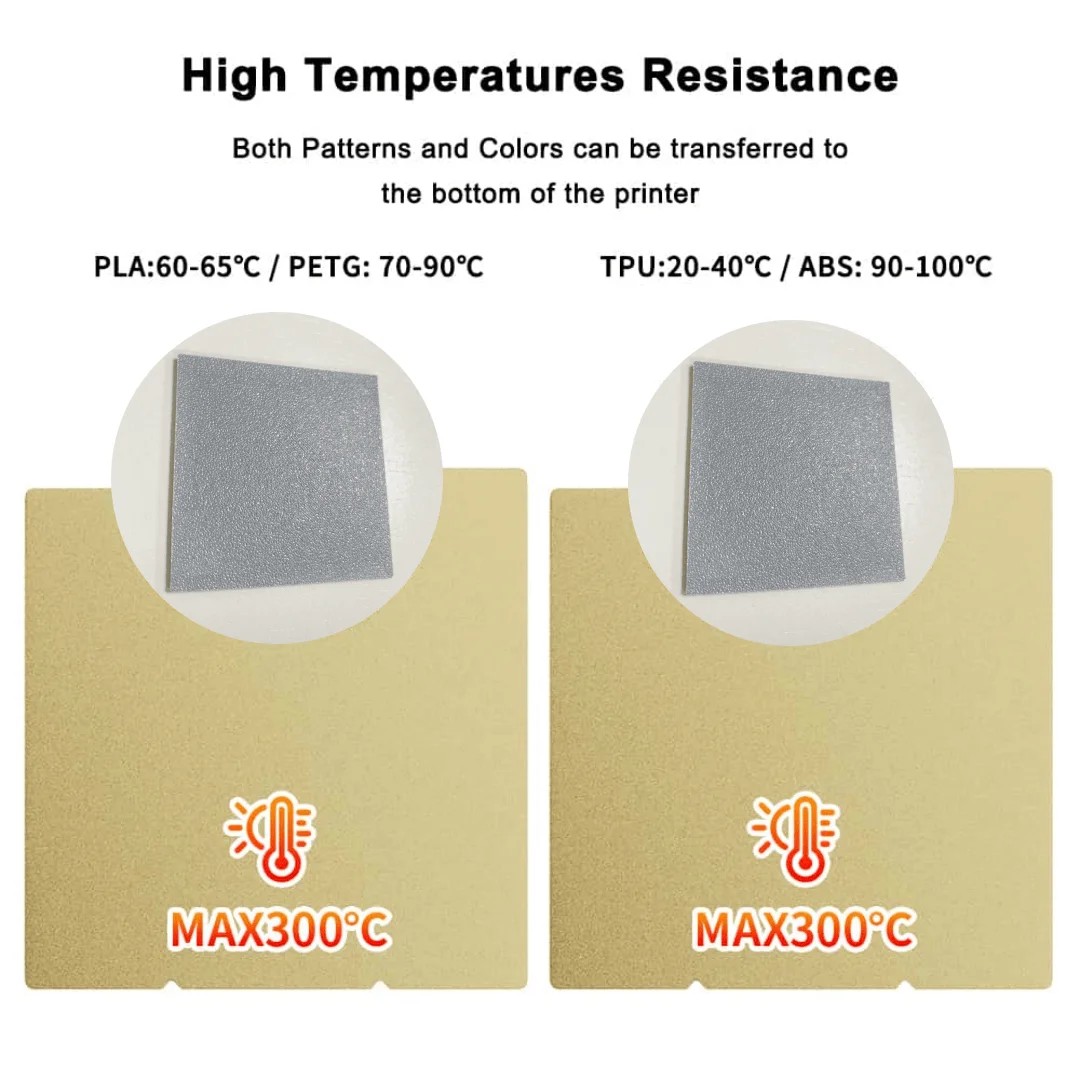 PEI Textured 264x276mm Build P - Pei Sheet บทวิจารณ์และราคา