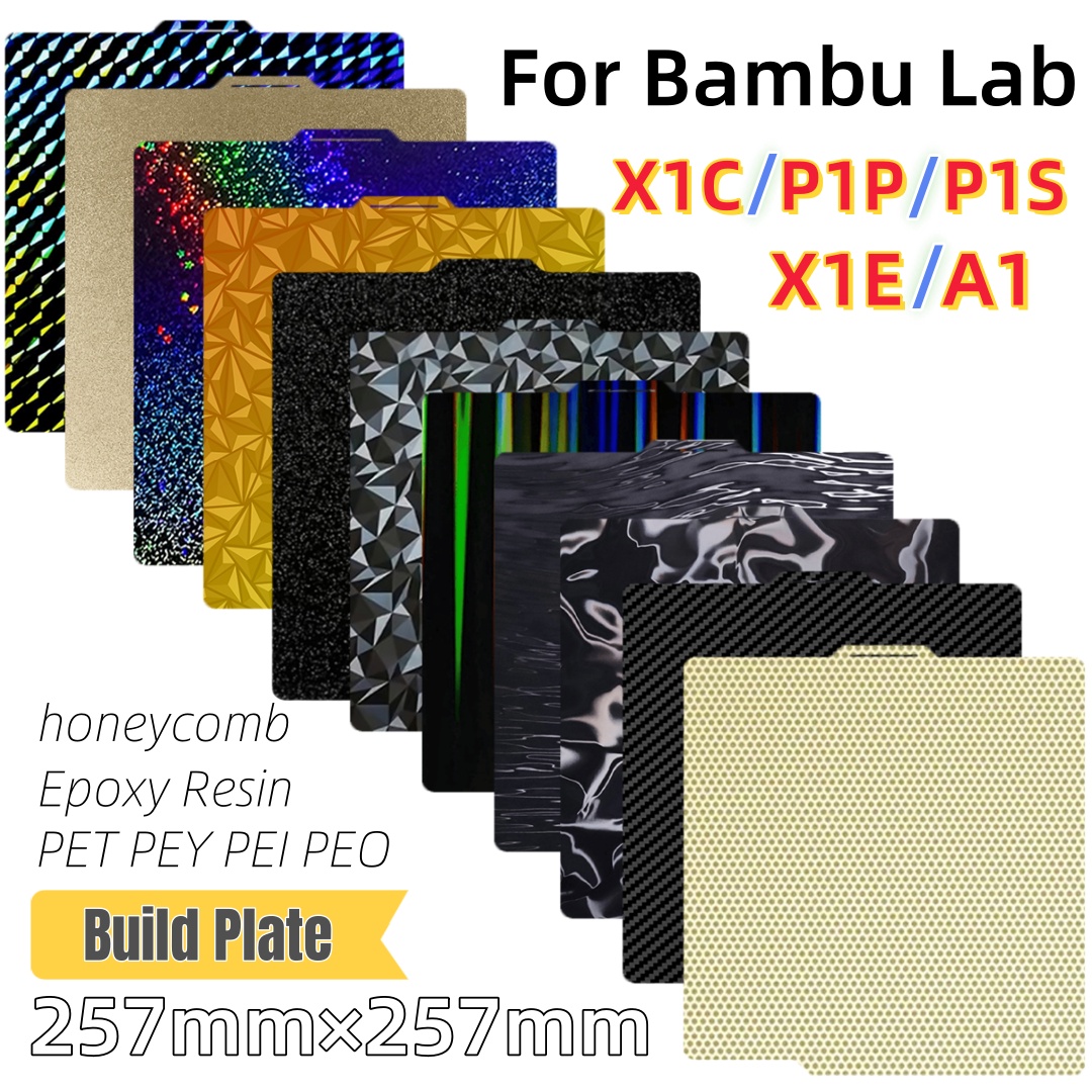 Build Plate 257x257 Spring Ste - Pei Sheet บทวิจารณ์และราคา