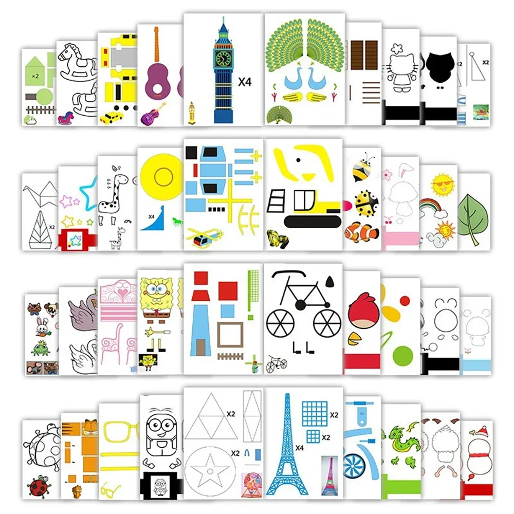 3D Pen Drawing Book with Graph - 3D Printing Template บทวิจารณ์และราคา