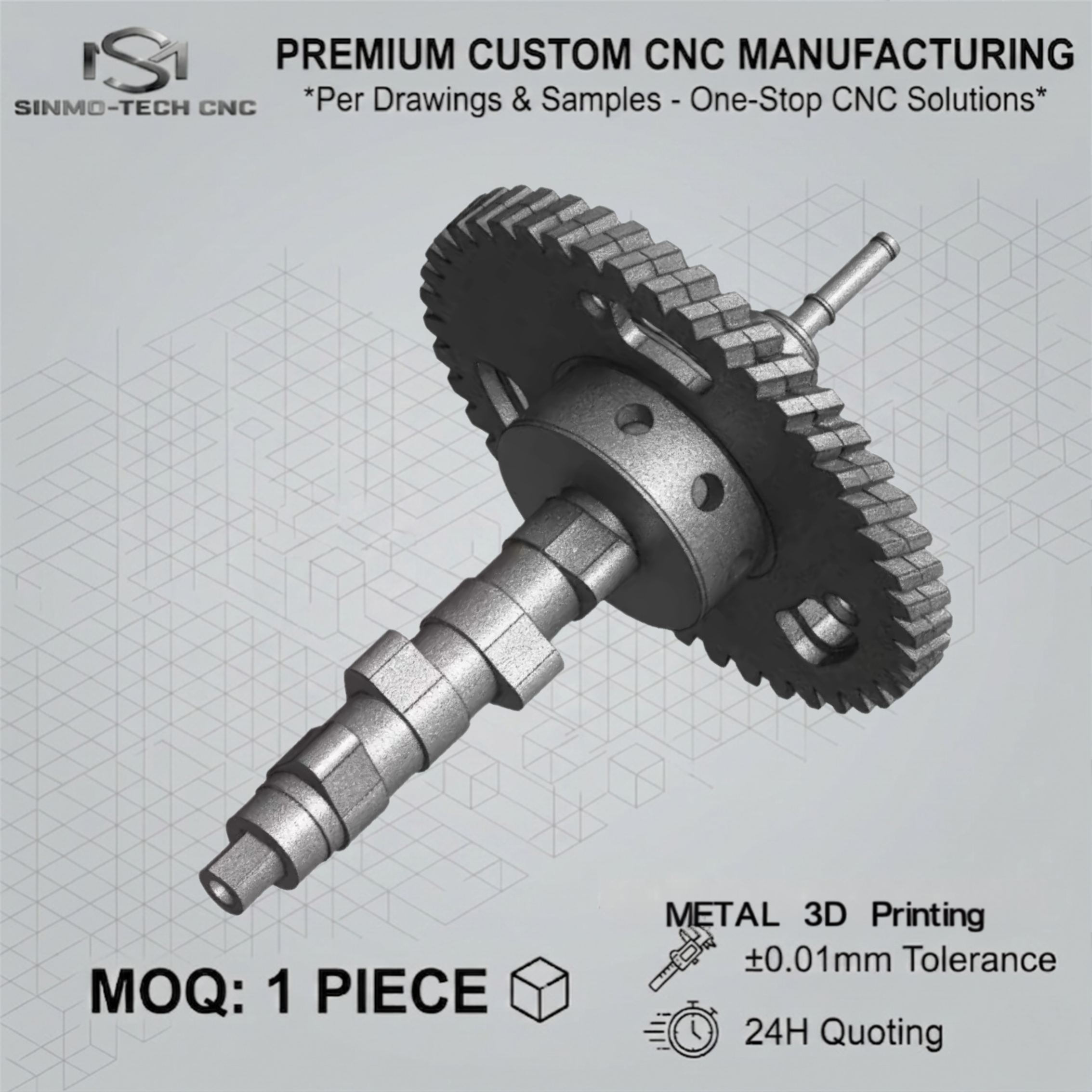Custom Inconel Cobalt Chrome M - 3D Printing Industrial บทวิจารณ์และราคา