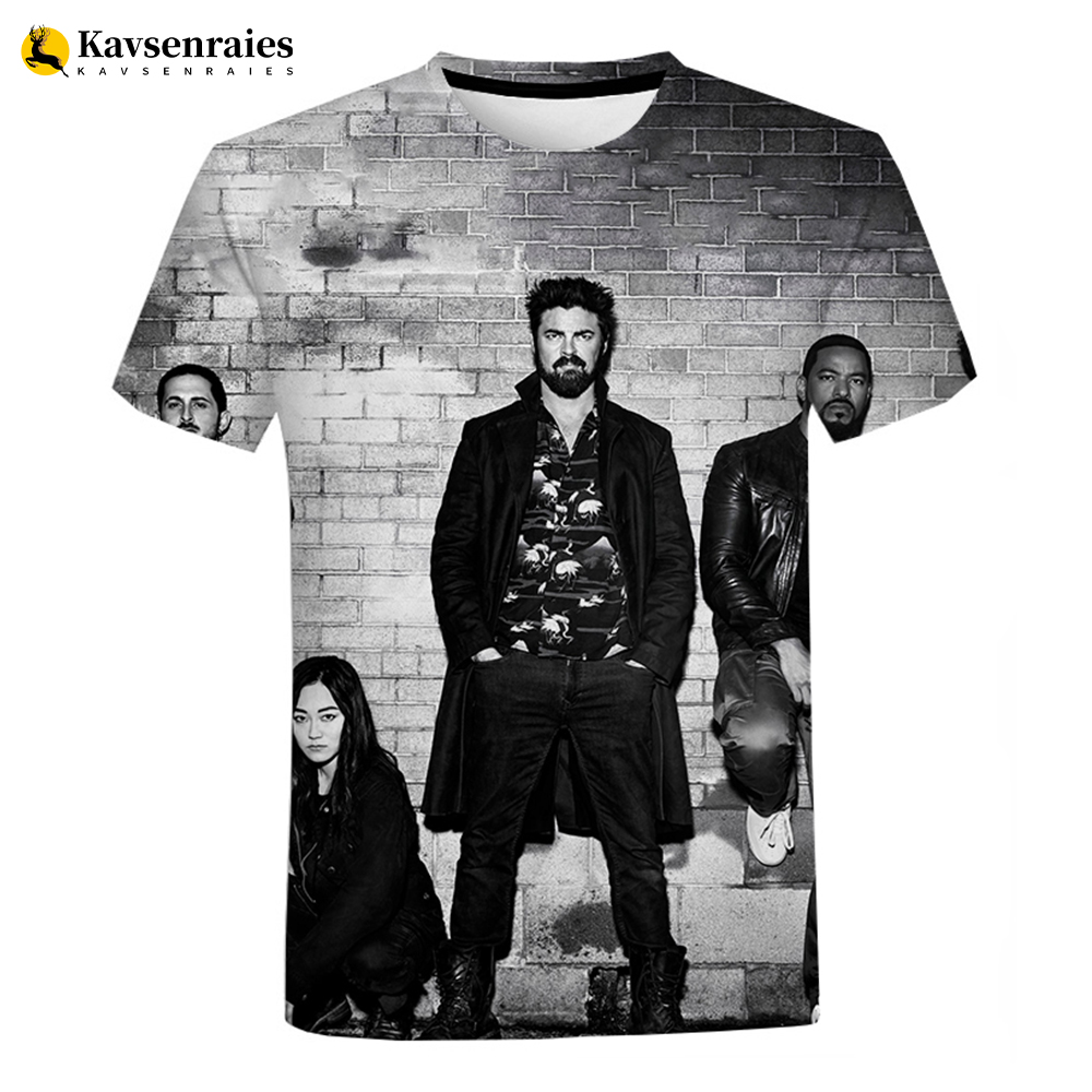 TV Series The Boys 3D T Shirt  - 3D Printing Industrial บทวิจารณ์และราคา