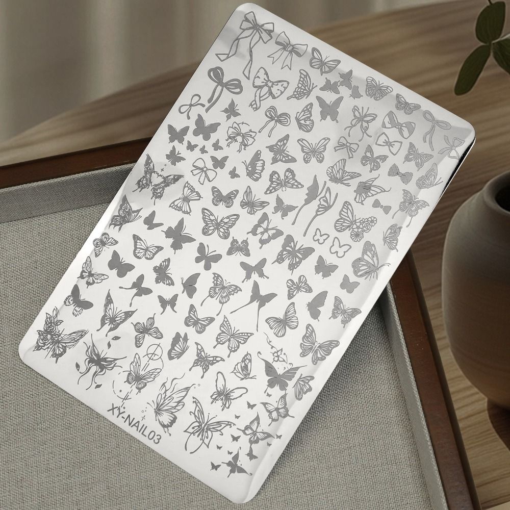 NEW Stainless Steel Nail Print - 3D Printing Template บทวิจารณ์และราคา