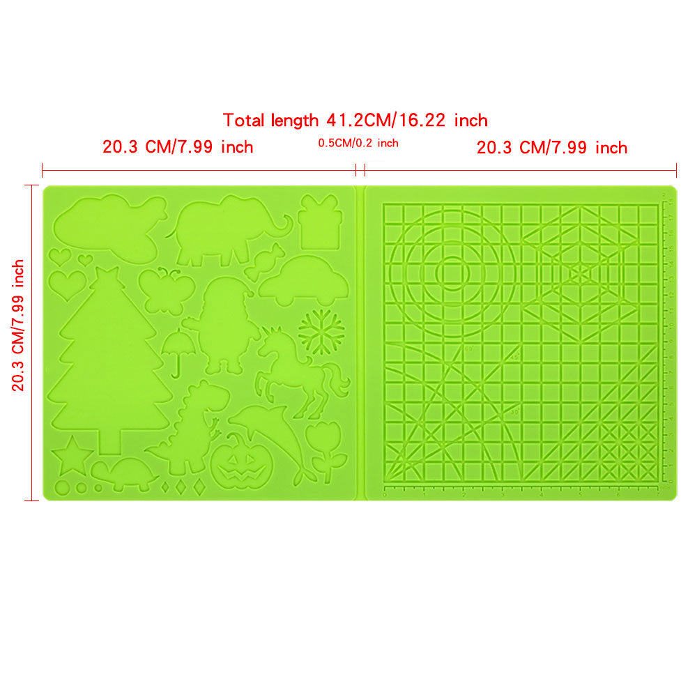 3D Printing Pen Silicone Pad w - 3D Printing Template บทวิจารณ์และราคา