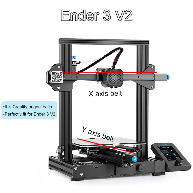 Creality Ender 3 V2 Belts XY S - 3D Printing X Axis บทวิจารณ์และราคา