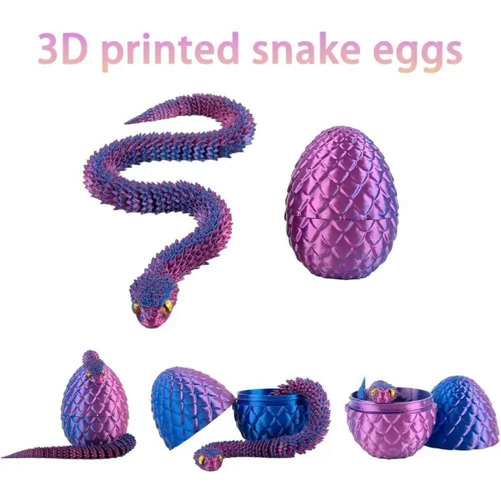 3D Printed Cool Snake Dragon E - 3D Printing Joint บทวิจารณ์และราคา