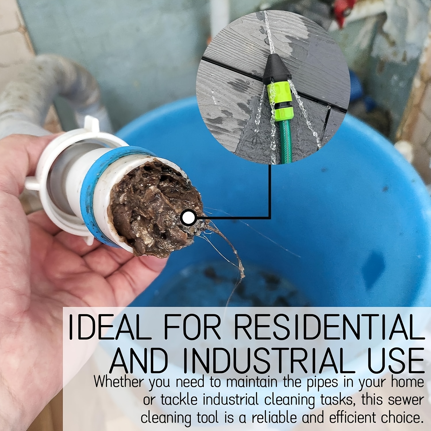 High Pressure Washer Drain Cle - Nozzle Cleaning Kit บทวิจารณ์และราคา