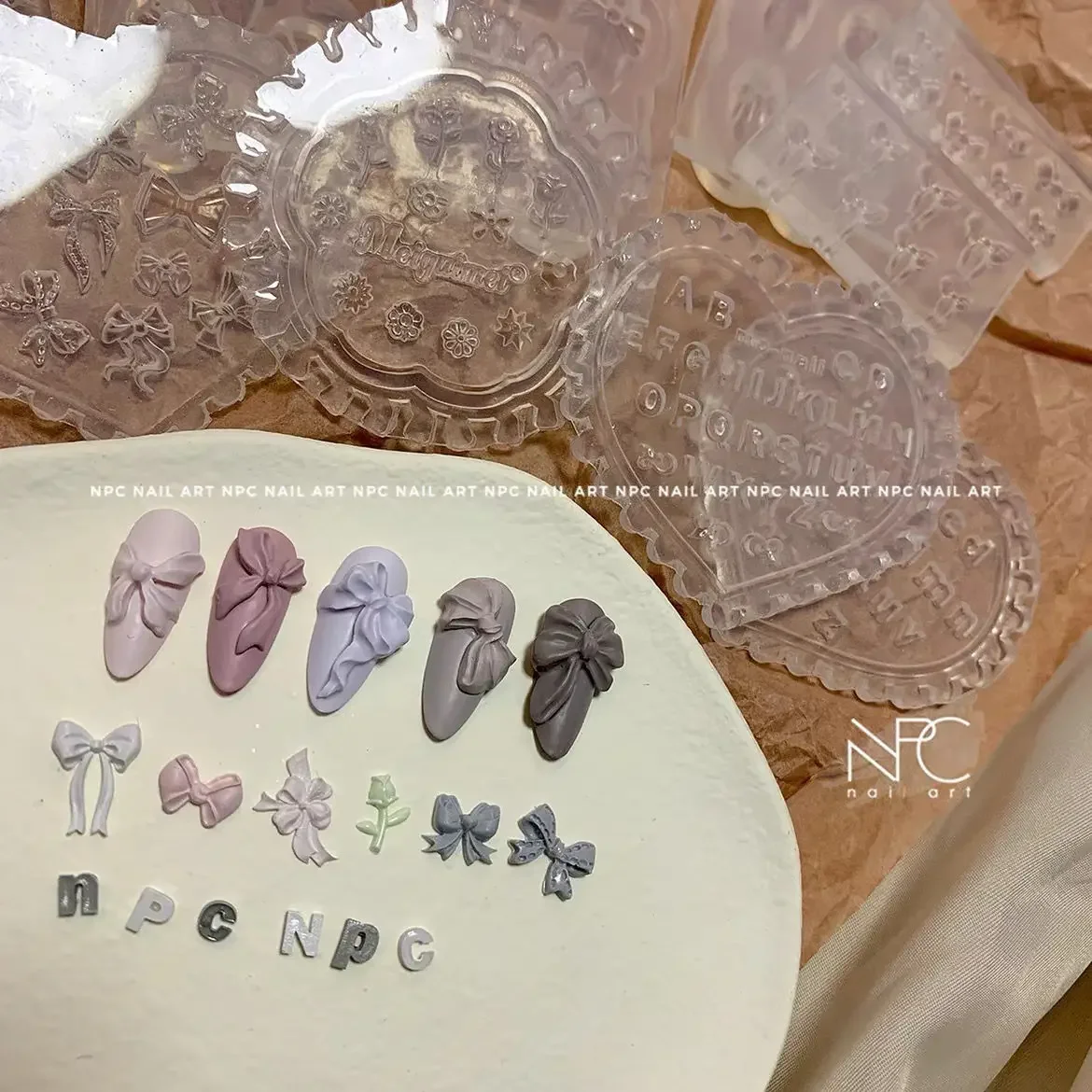 1pc Bowknot 3D Acrylic Mold  N - 3D Printing Template บทวิจารณ์และราคา