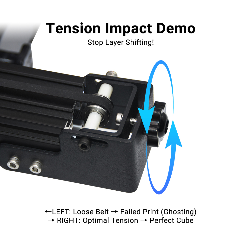 3D Printer Parts Belt Tensione - 3D Printing X Axis บทวิจารณ์และราคา