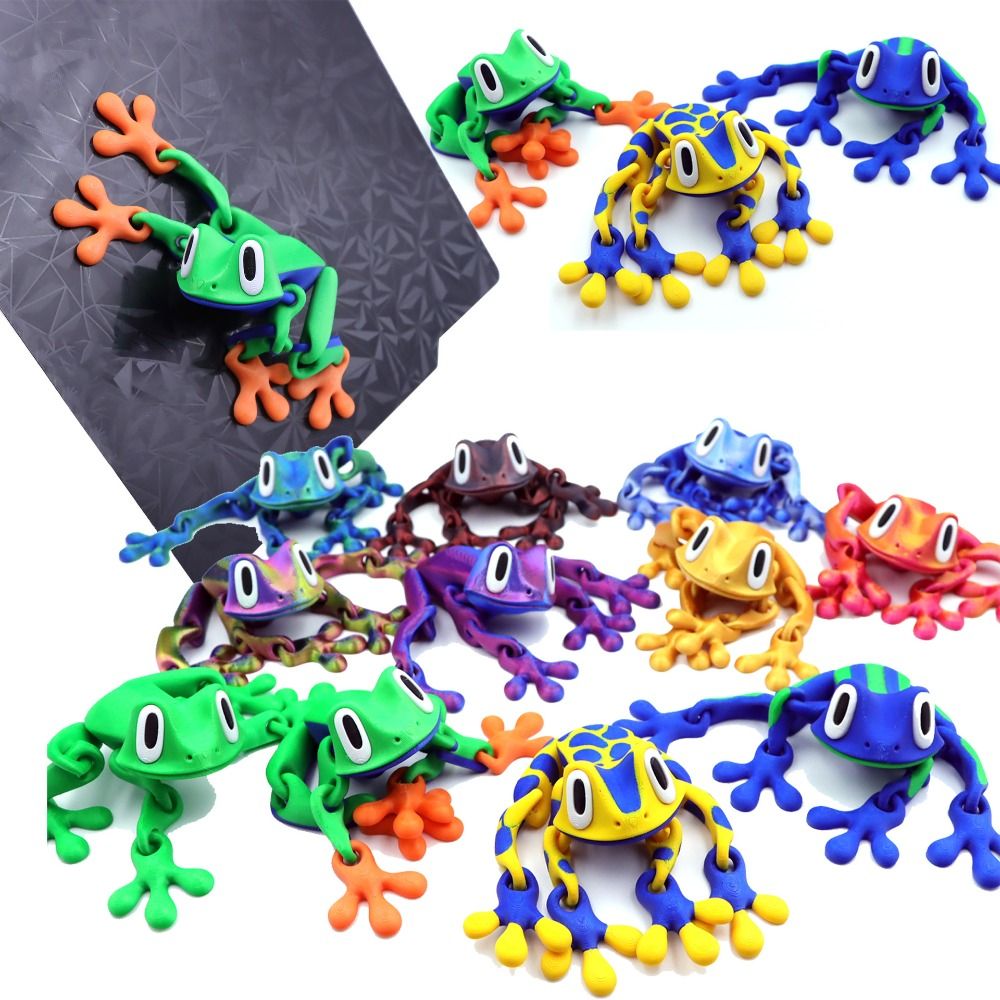 Movable Joints 3D Printed Frog - 3D Printing Joint บทวิจารณ์และราคา