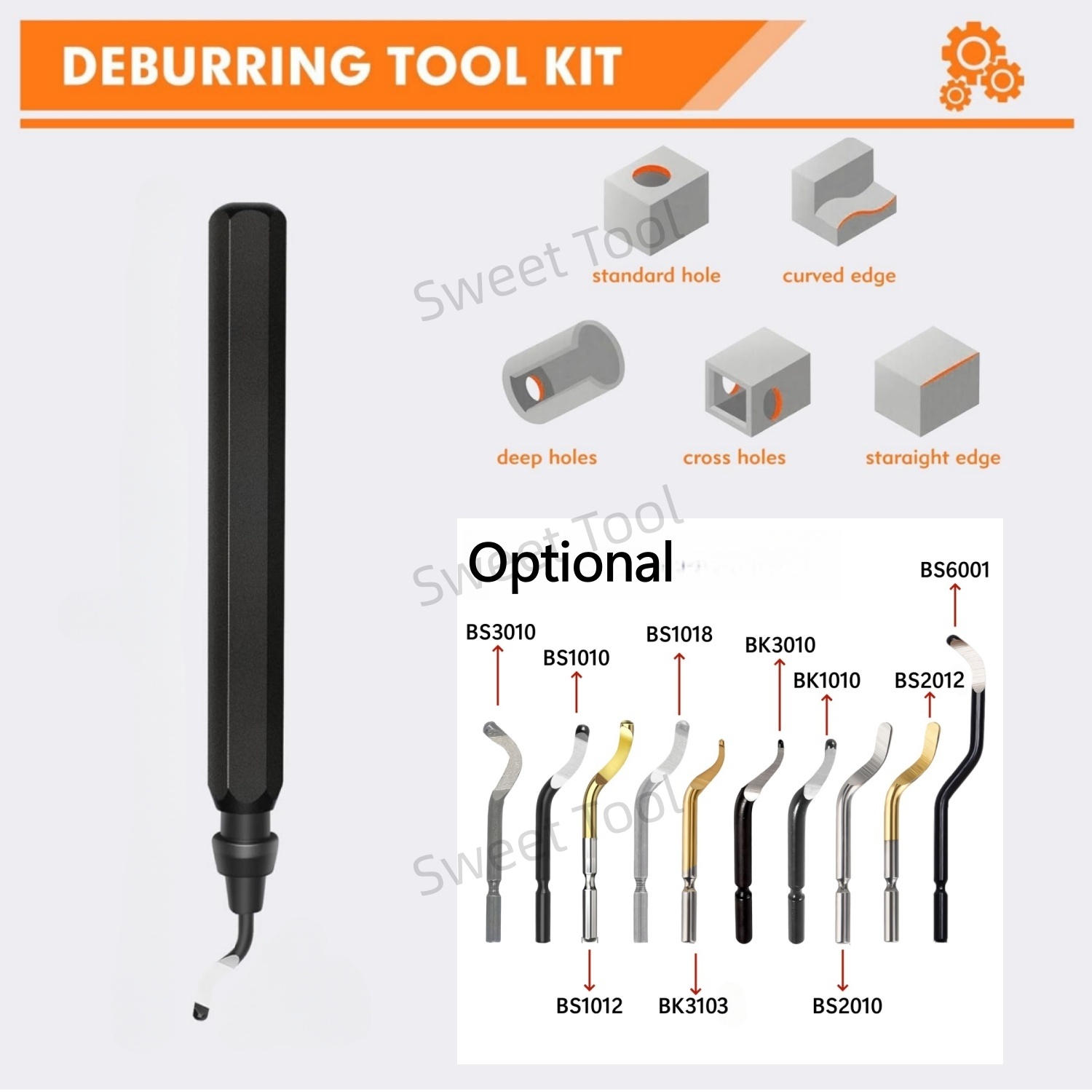 Deburring Tool Metal Handle wi - 3D Print Removal Tool บทวิจารณ์และราคา