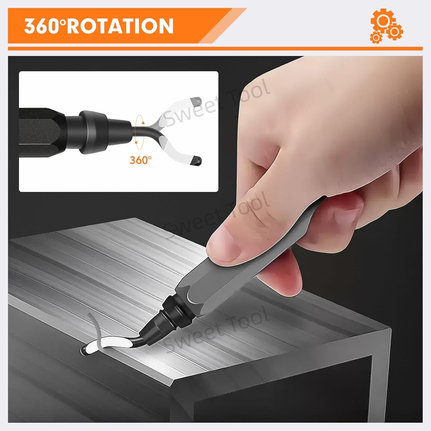 Deburring Tool Metal Handle wi - 3D Print Removal Tool บทวิจารณ์และราคา