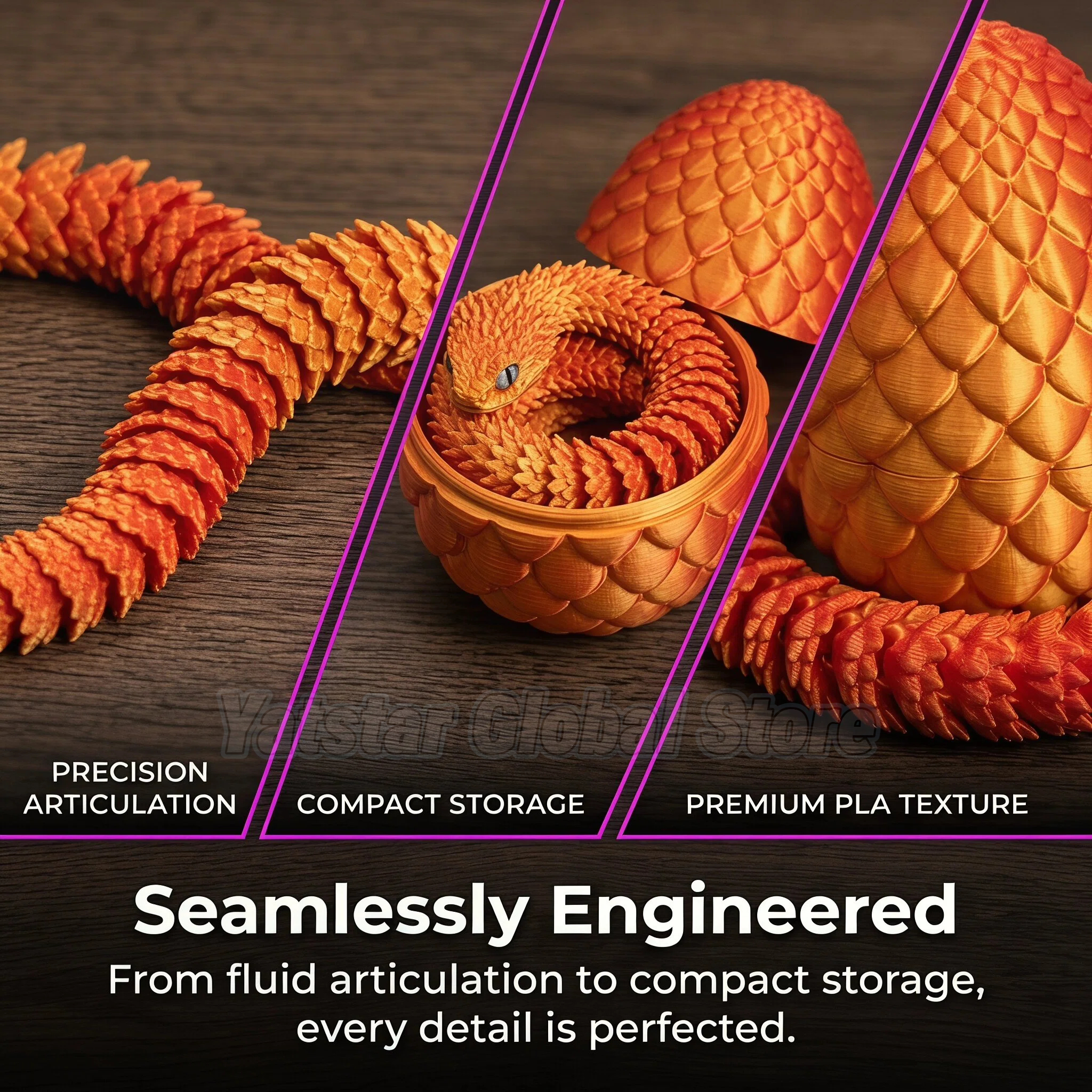 3D Printed Snake Egg Toy Creat - 3D Printing Joint บทวิจารณ์และราคา